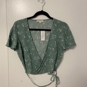 Pacsun Wrap Top